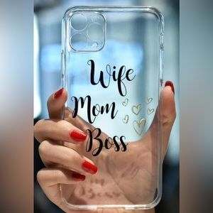 WIFE/MOM/BOSS iPhone 12/13 Pro Max Case
WIFE/MOM/BOSS